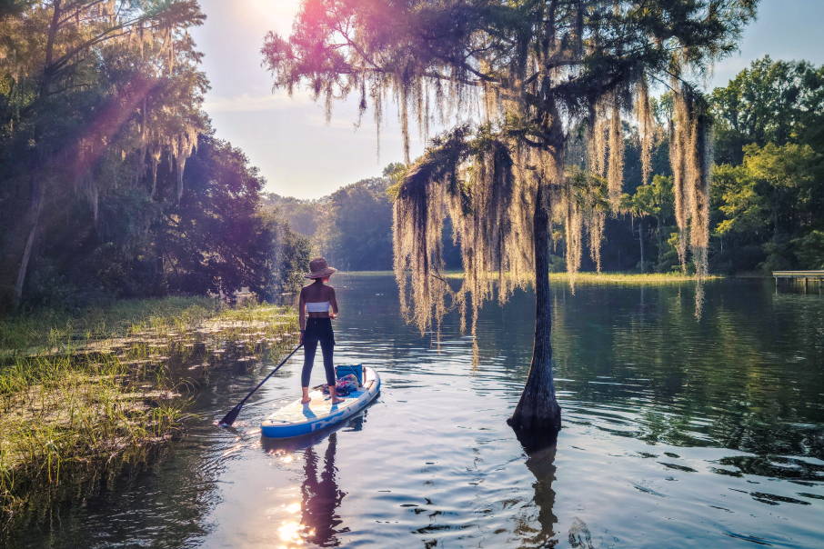 Funwater all around paddle board paddle for beginners in summer clearance deals