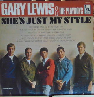 Gary Lewis & The Playboys - Lp She's Just My Style Near...
