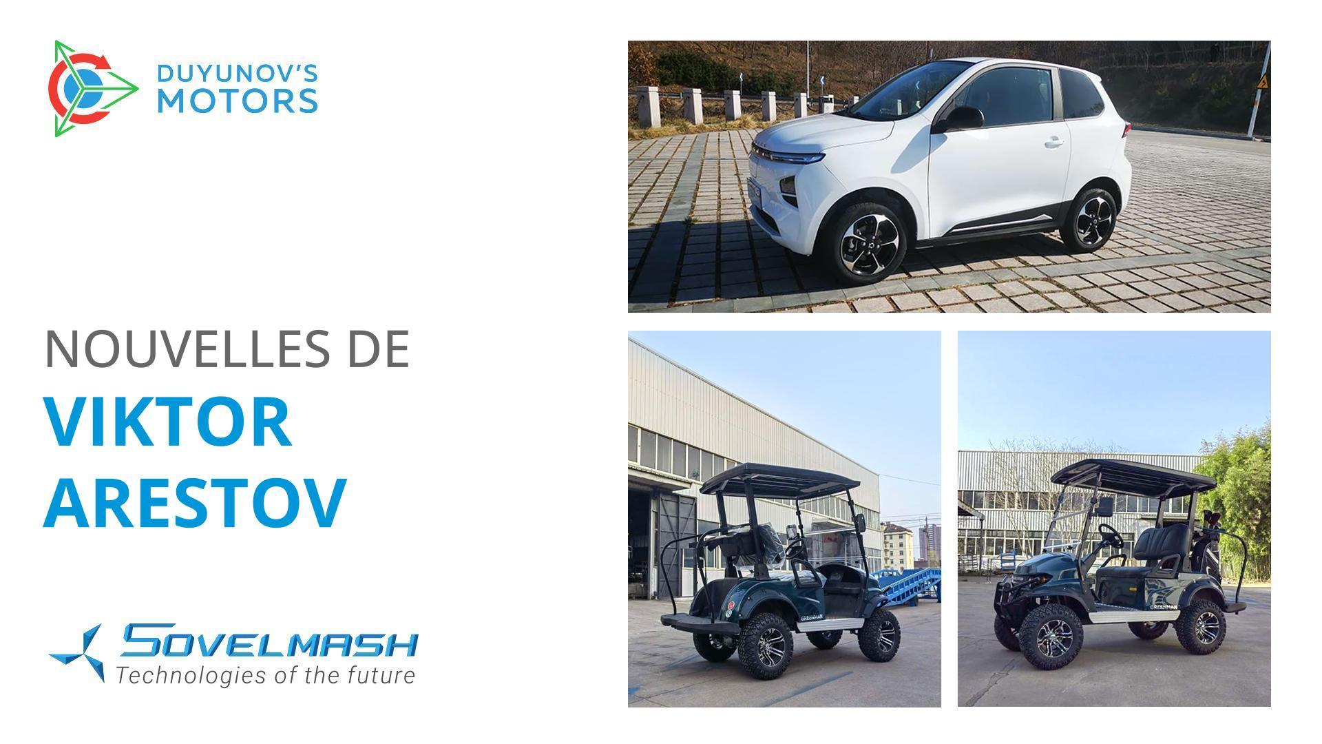 Nouvelles du transport avec "Slavianka" de Viktor Arestov