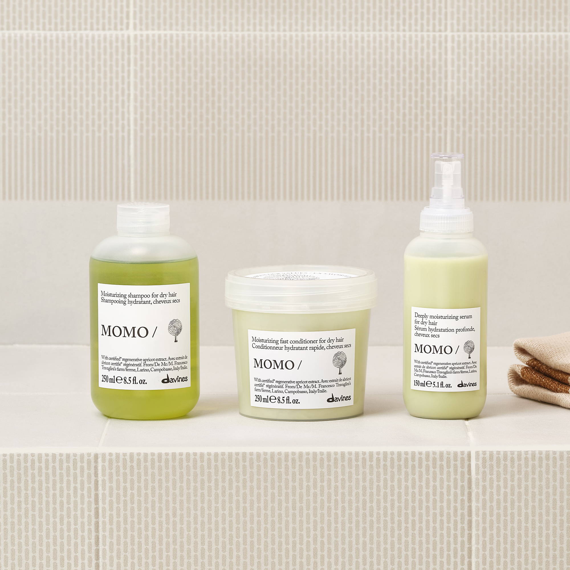Davines - Essential Haircare MOMO für mehr Feuchtigkeit bei allen Haartypen