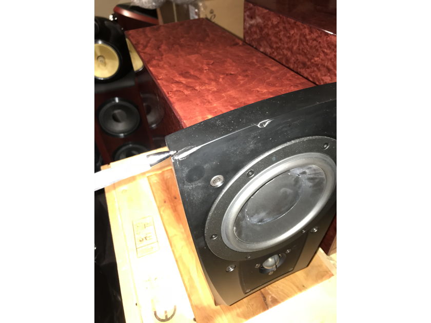 Dynaudio C1 Minor cosmetic flaw with stands