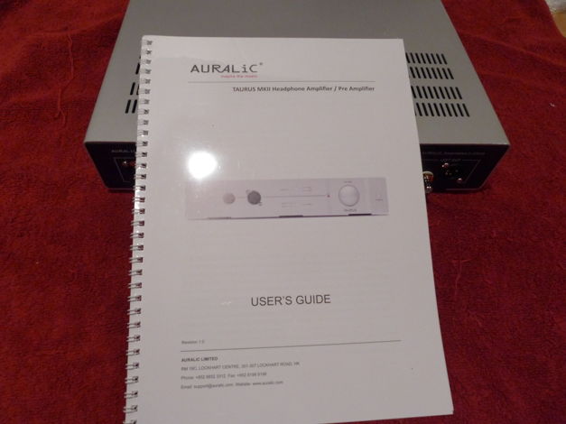 Auralic Taurus MkII Balanced Headphone amp