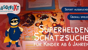 superhelden schatzsuche