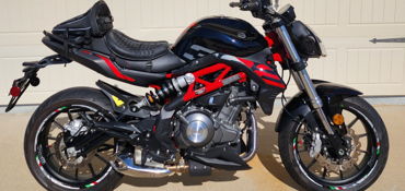 2021 BENELLI 302S motorcycle for rent near SIMPSONVILLE, SC