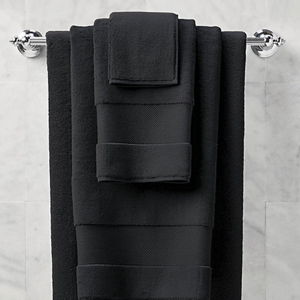 Frontgate Resort Collection Washcloths Set of Two in Obsidian