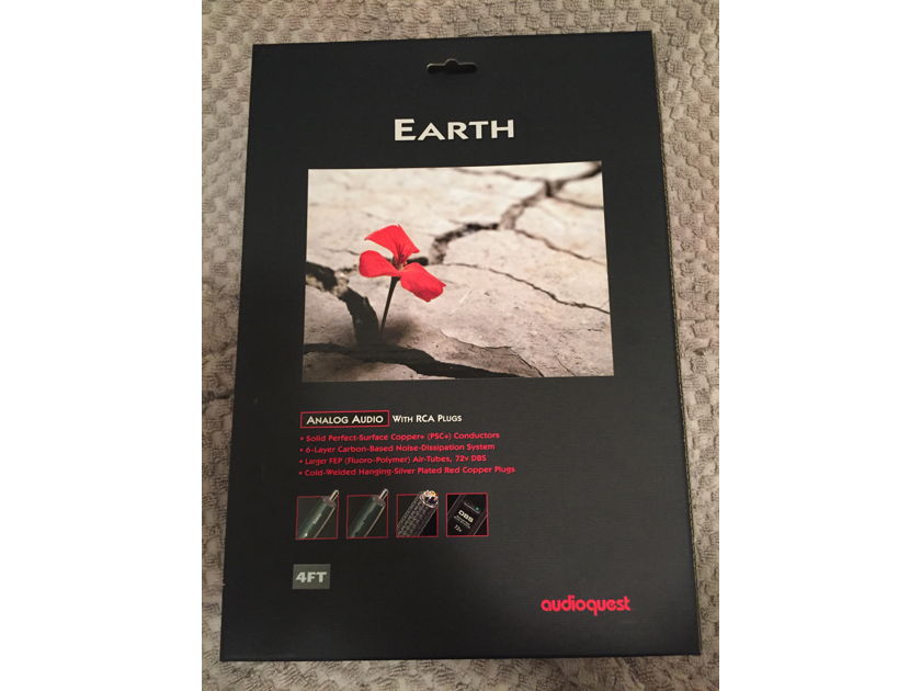 Audioquest Earth 4 ft custom pair
