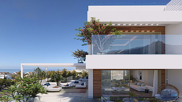  Marbella
- Lovely penthouse exteriors in the exclusive Benalús community