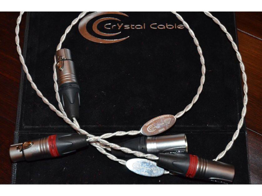 Crystal Cable  Diamond Reference  .75 M - XLR to XLR