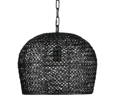 Black chandelier basket design made of iron