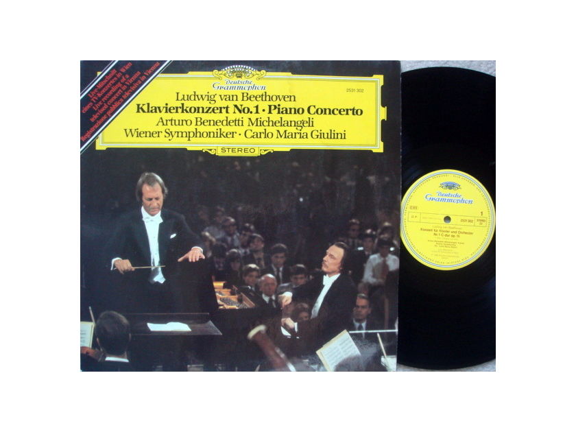 DG / MICHELANGELI-GIULINI, - Beethoven Piano Concerto No.1, MINT!