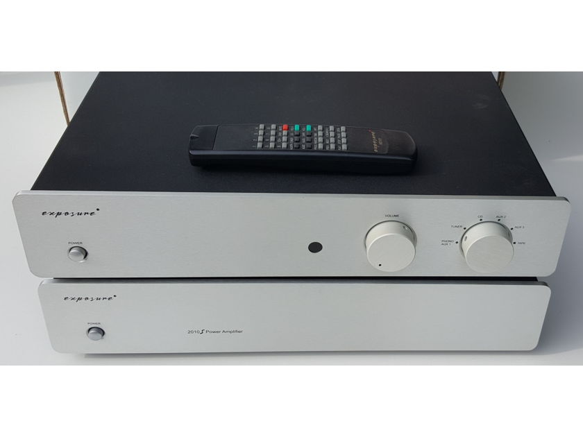 Exposure Electronics 2010S Power Amplifier + 3010S2 line preamp *PACKAGE*
