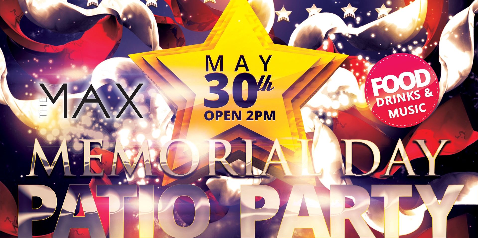 Memorial Day Patio Party promotional image