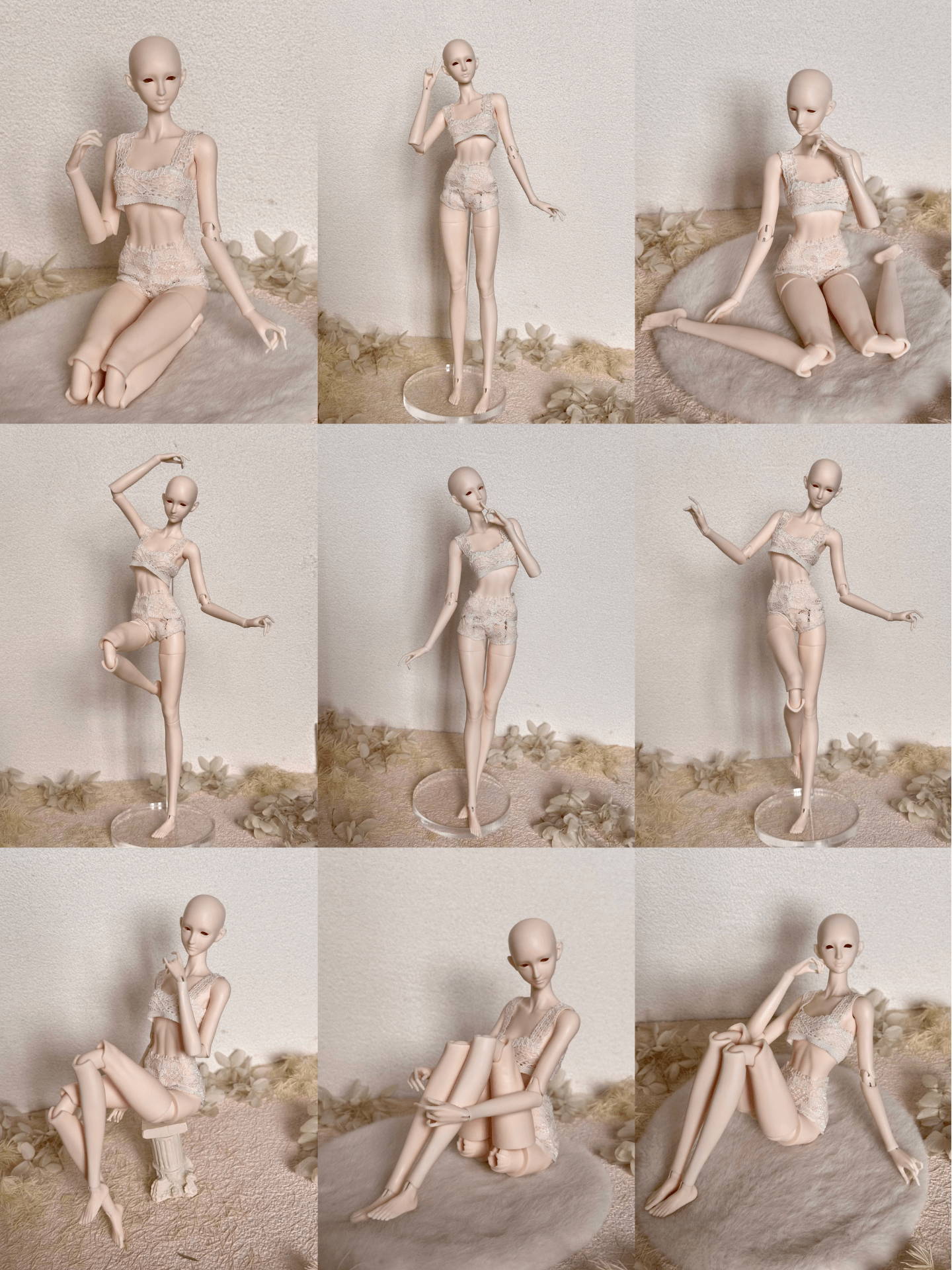 1/6 BJD female body