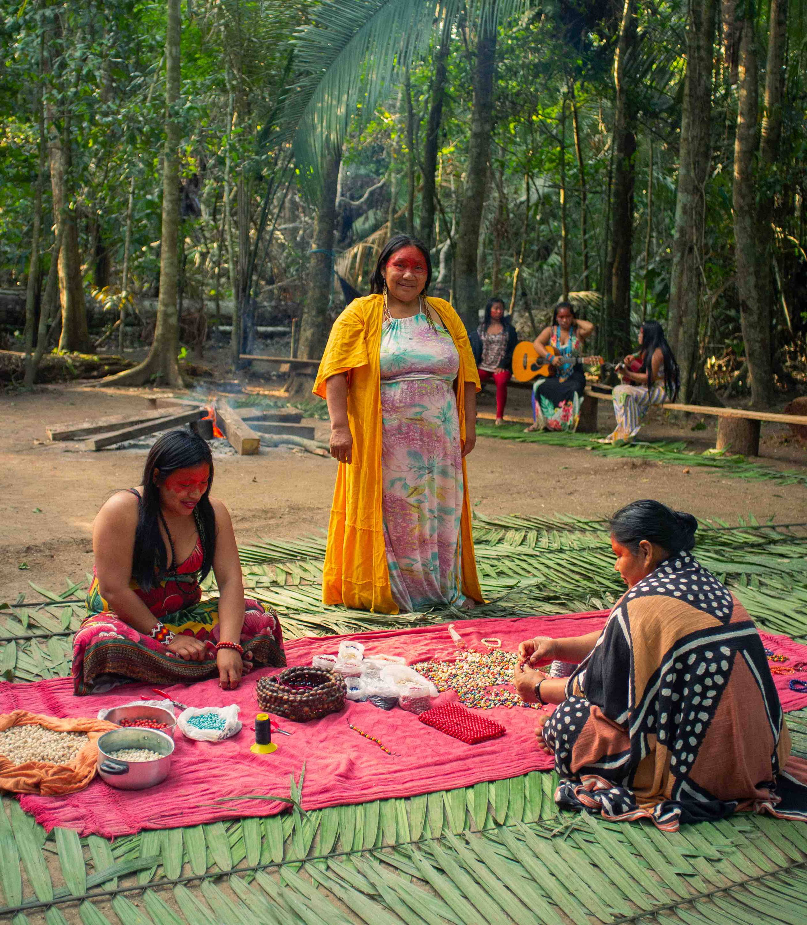 Yawanawá women create our Yawa Bands in Brazil