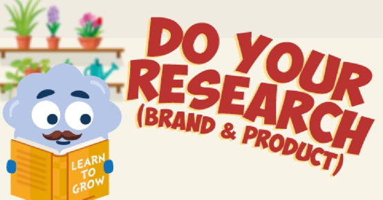Do Your Research - Brand and Product image