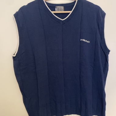 Original "HEAD" sweater-vest in blue