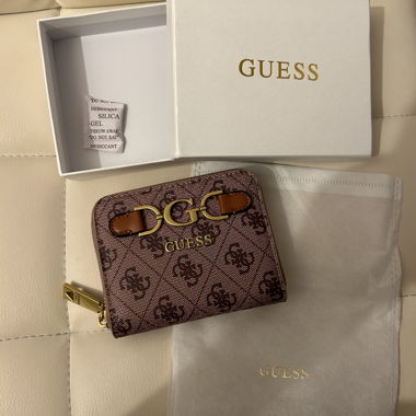 Guess Portemonnaie Wallet braun brown