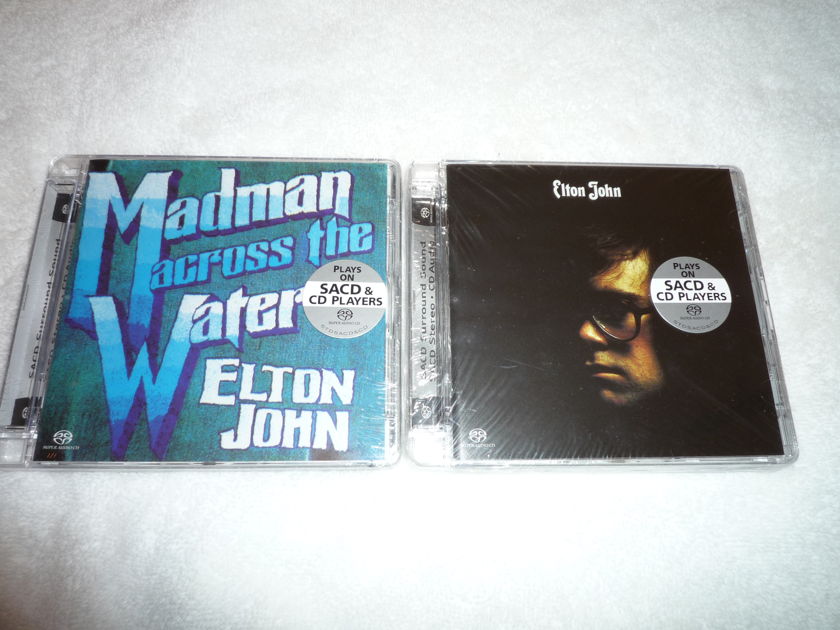 Elton John  - Self Titled & Madman Across the Water 2 Hybrid SACDs