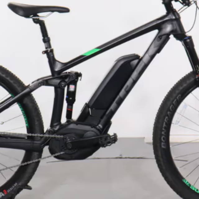a Trek Powerfly+ full suspension electric mountain bike