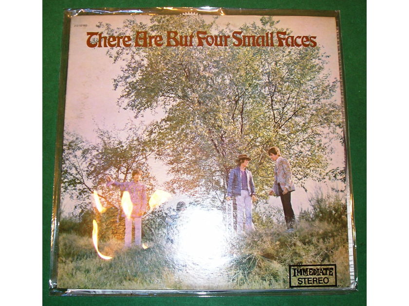SMALL FACES "THERE ARE BUT FOUR SMALL FACES" - 1967 IMMEDIATE 1st PRESS PINK LABEL ***EXCELLENT 9/10***