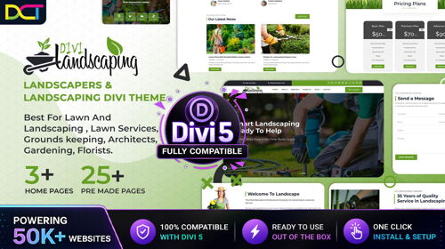 Divi Landscaping Theme