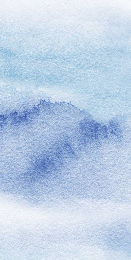 Blue Watercolor Cloud Wallpaper Mural pattern image