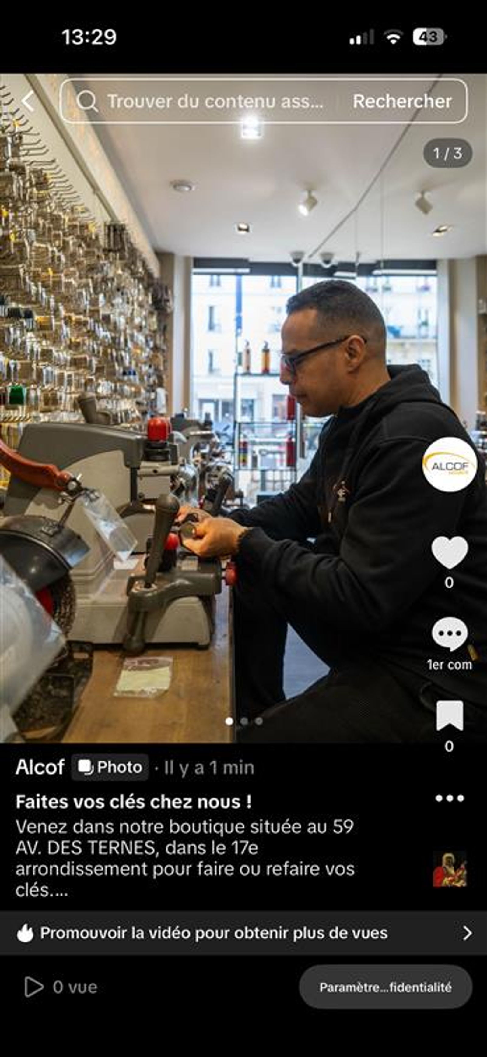 ALCOF à Clichy : Expertise et fiabilité en serrurerie à Clichy