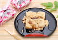信玄餅食べ方
