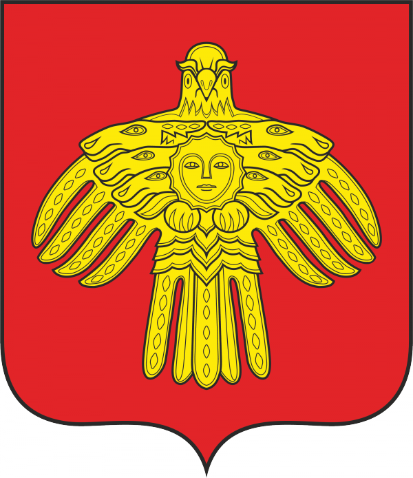 Векторный герб Республики Коми и растровый в формате png