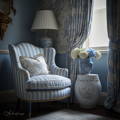 toile de jouy, elegant florals and classic stripes, london inspired decor, Vintage Frog, Surrey Antique Shop