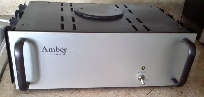 Amber Electronics Series 70 amplifier upgraded to IEC d...