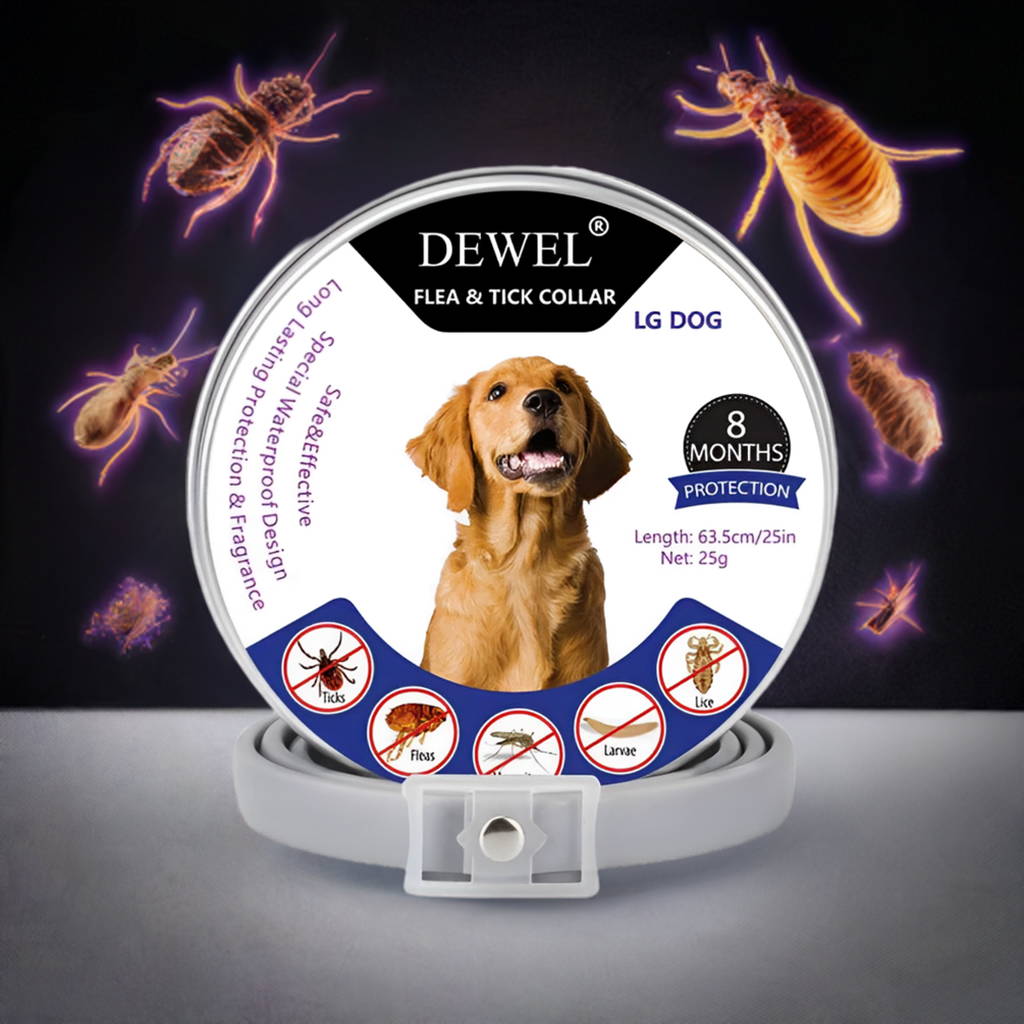 DEWEL™ Flea & Tick Collar for Dogs | Official Store – DEWELPRO LLC