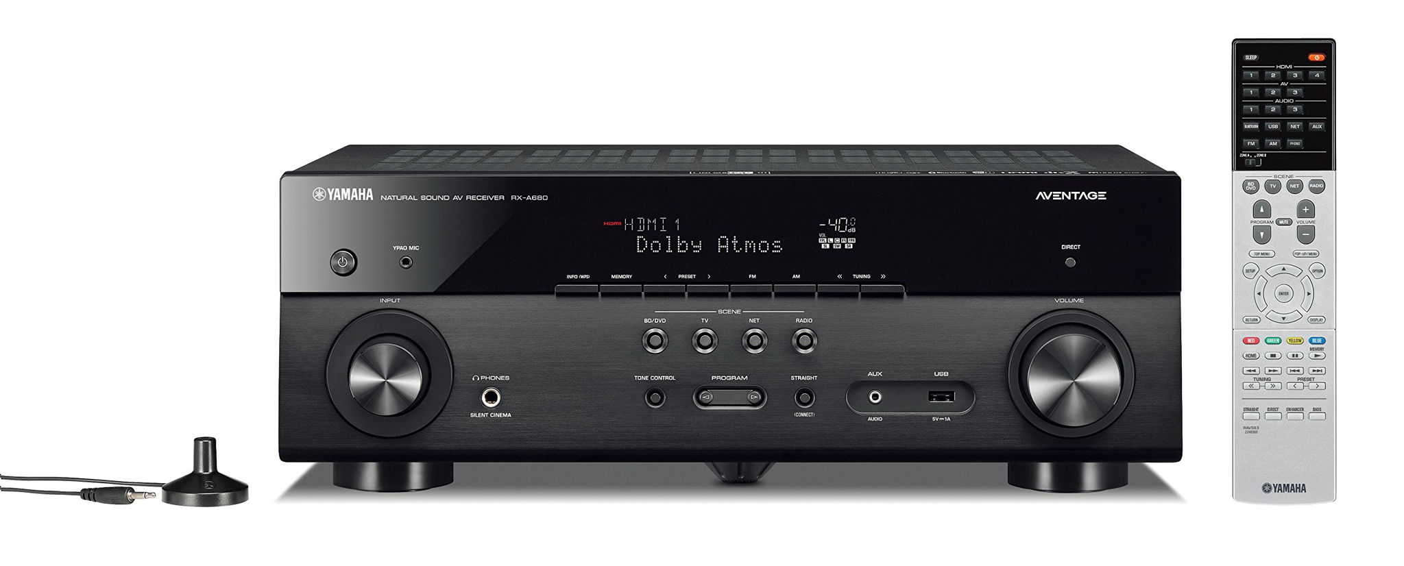 Yamaha RXA2A Aventage 7.2channel AV Receiver with 8K HDMI vs Denon