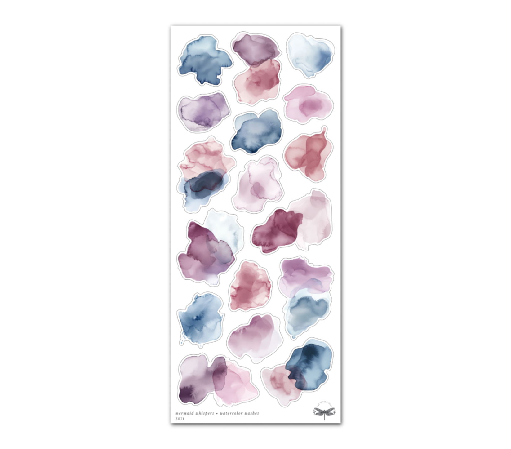 Mermaid Whispers • Watercolor Washes – The Giving Girl