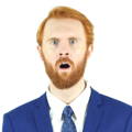 business man with ginger beard