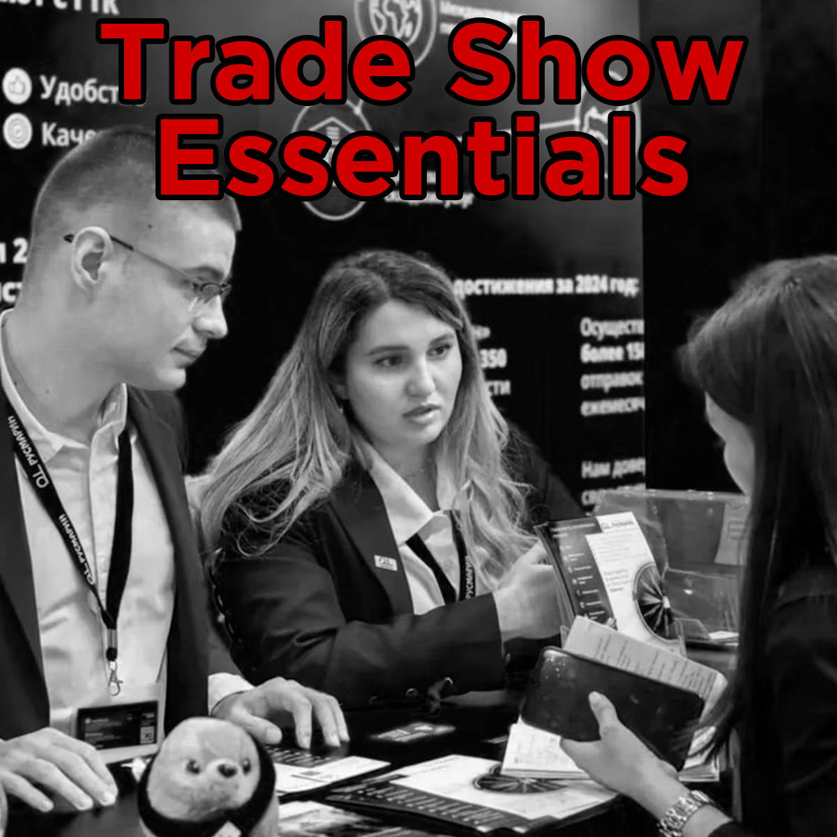 Portable, high-impact products and giveaways designed for exhibit booths and events.