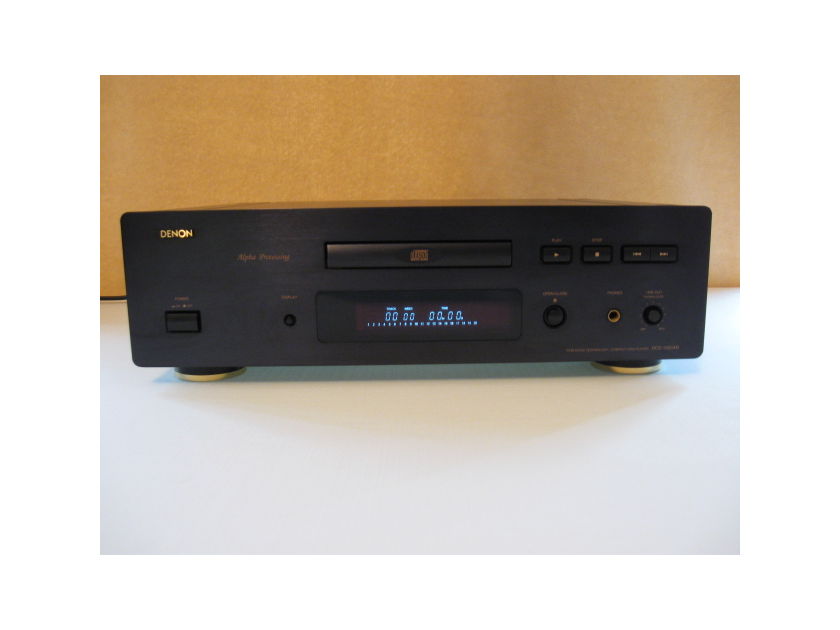 DENON DCD-1650AR Cd Player "Alpha Processing D/A Converters" Built Like A  Tank! "One Owner" Price Lowered 3/3/18"