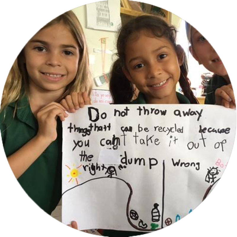 student SDG project on  waste management