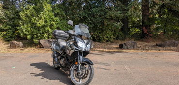 2008 SUZUKI DL650AK8 V-STROM 650 ABS motorcycle for rent near Yakima, WA