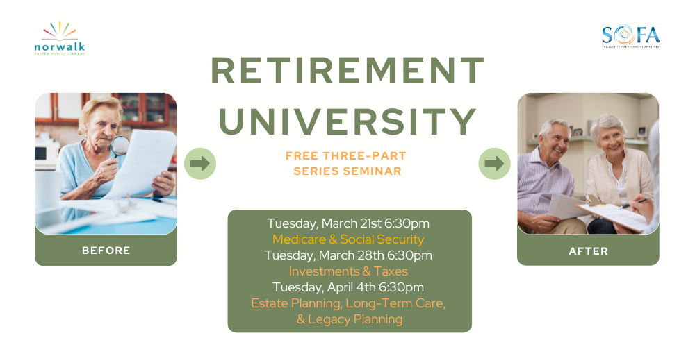 Retirement University presented by SOFA: Medicare & Social Security promotional image