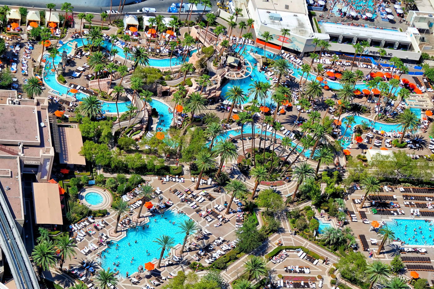 MGM Grand Pool Complex Las Vegas