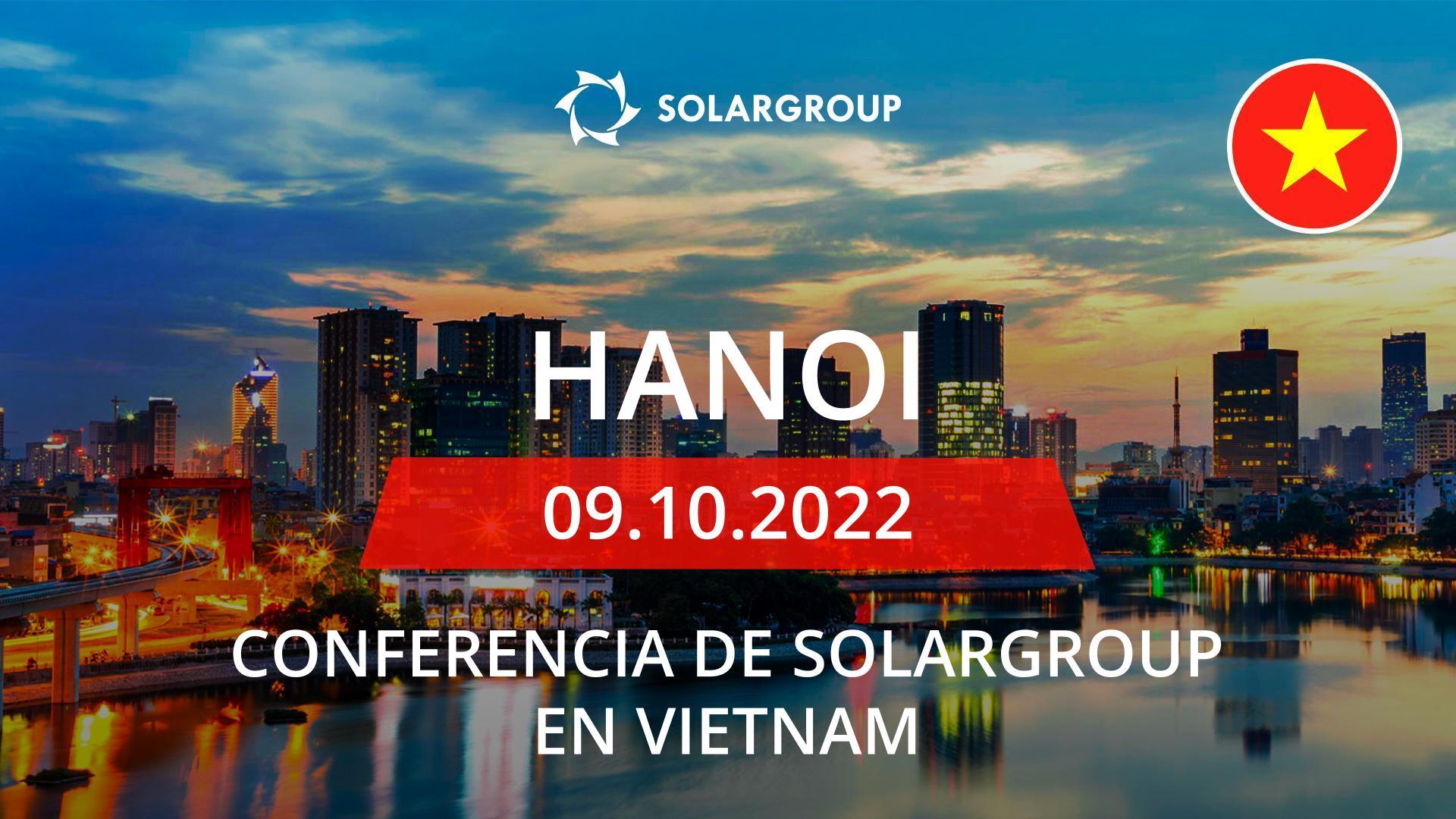 Conferencia de SOLARGROUP en Vietnam
