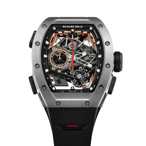 Richard Mille RM 43-01 Manual Winding Tourbillon Split-Seconds Chronograph Ferrari Titanium