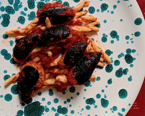 Cooking classes Bari: Typical Bari mussels dinner