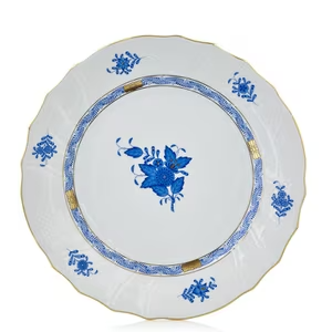 Herend Chinese Bouquet Blue Salad Plate