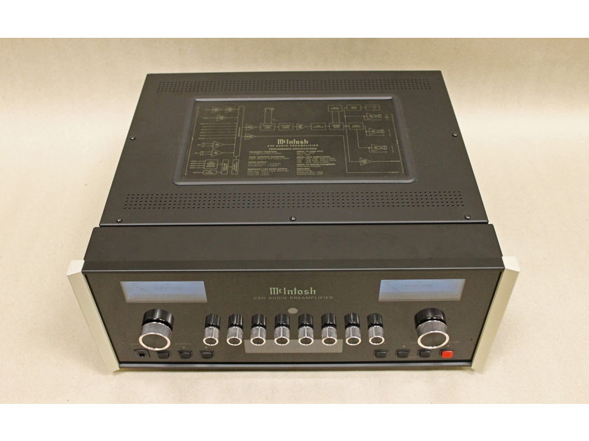 McIntosh C50 Stereo Preamplifier, Open Box Unit