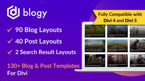 Blogy - Blog and Post Layouts