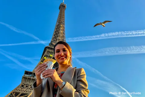 Seine Cruise from the Eiffel Tower & Crepe Tasting