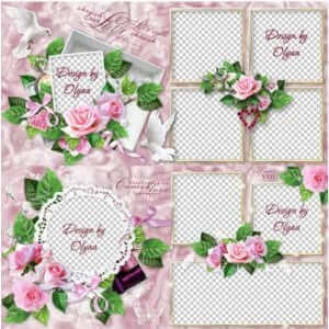 Свадебная фотокнига для Adobe Photoshop – навсегда вместе