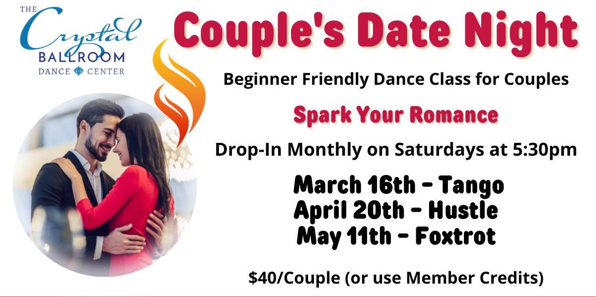 April Couple's Date Night - Hustle promotional image